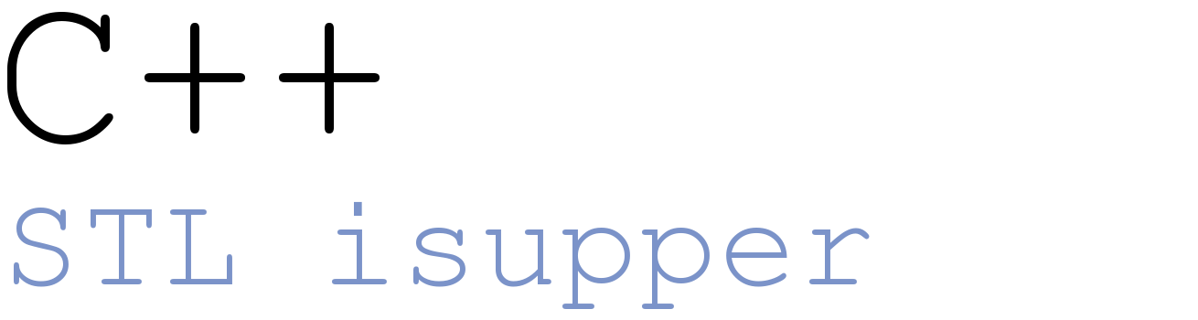 C++ std::isupper post thumbnail