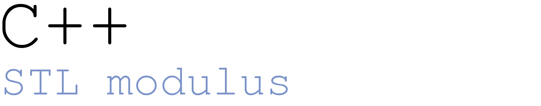 C++ std::modulus (клас функціональних об’єктів) post thumbnail