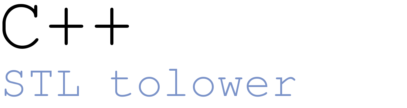 C++ std::tolower post thumbnail
